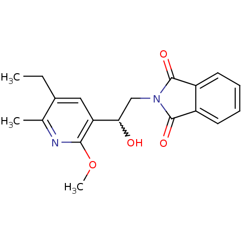 Chemical structure of BindingDB Monomer ID 1075