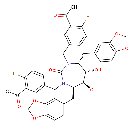 Chemical structure of BindingDB Monomer ID 7032
