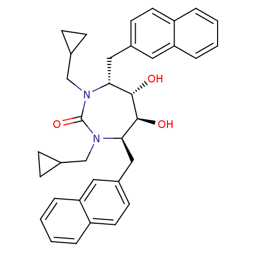 Chemical structure of BindingDB Monomer ID 7069