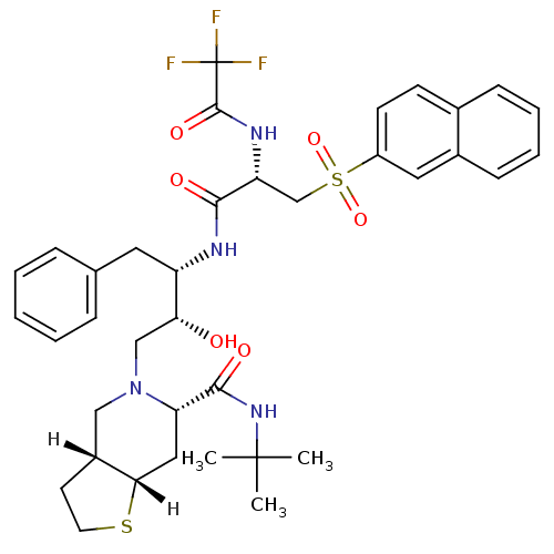 Chemical structure of BindingDB Monomer ID 821
