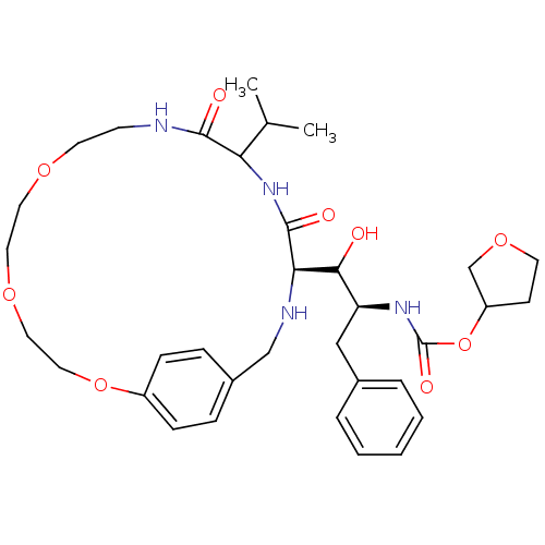 Chemical structure of BindingDB Monomer ID 873
