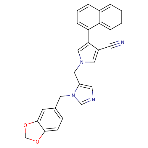 Chemical structure of BindingDB Monomer ID 14451