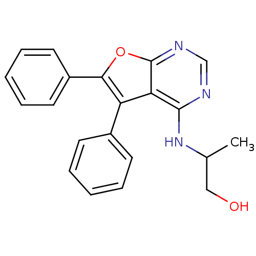 Chemical structure of BindingDB Monomer ID 14813