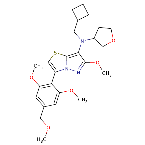 Chemical structure of BindingDB Monomer ID 101667