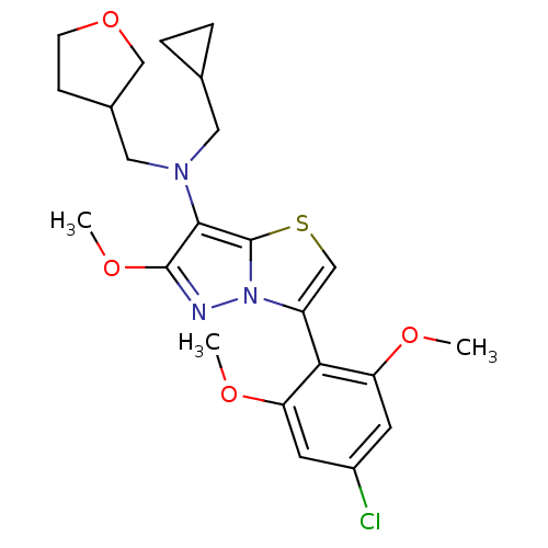 Chemical structure of BindingDB Monomer ID 101668