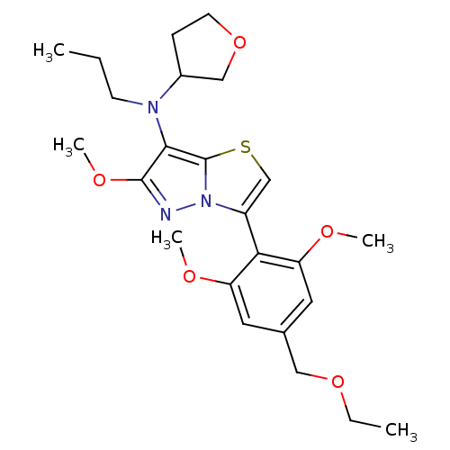 Chemical structure of BindingDB Monomer ID 101684