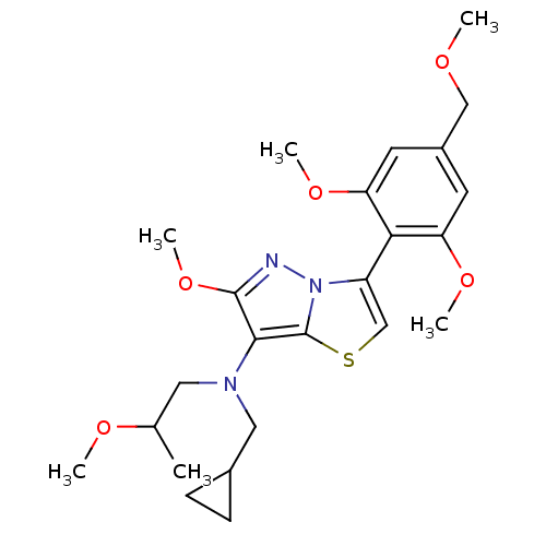 Chemical structure of BindingDB Monomer ID 101689