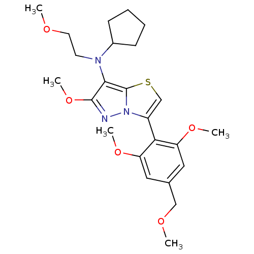 Chemical structure of BindingDB Monomer ID 101691