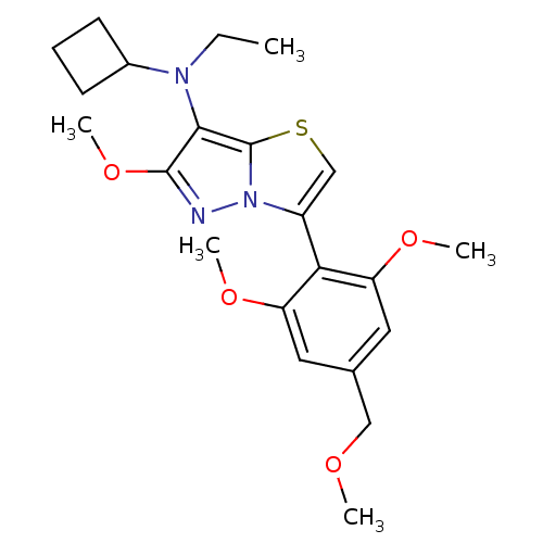 Chemical structure of BindingDB Monomer ID 101697