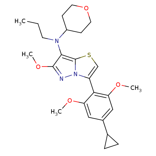 Chemical structure of BindingDB Monomer ID 101699