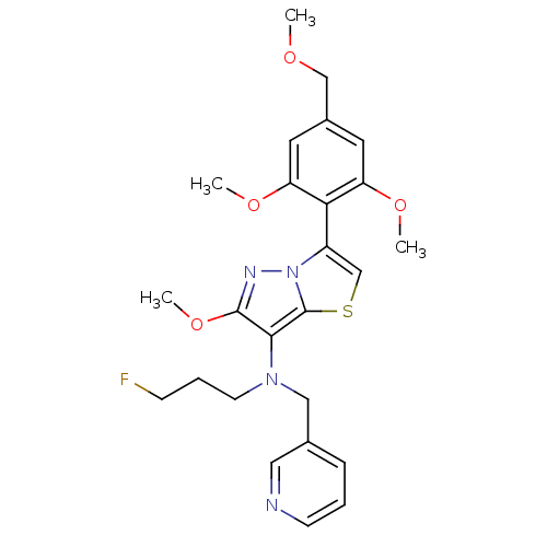 Chemical structure of BindingDB Monomer ID 101709