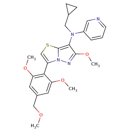 Chemical structure of BindingDB Monomer ID 101726