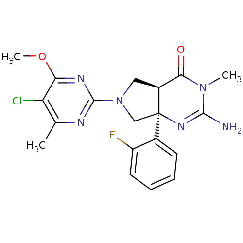 Chemical structure of BindingDB Monomer ID 102947