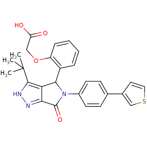 Chemical structure of BindingDB Monomer ID 106110