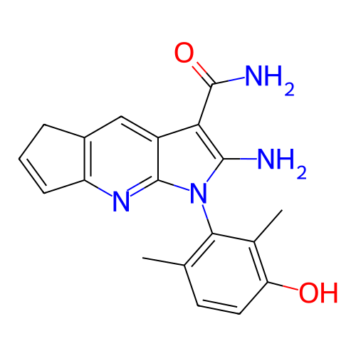 Chemical structure of BindingDB Monomer ID 107233