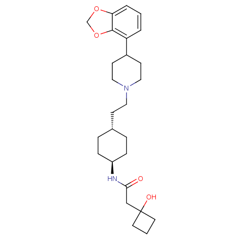 Chemical structure of BindingDB Monomer ID 107542