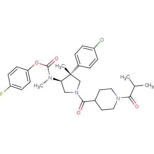 Chemical structure of BindingDB Monomer ID 109734