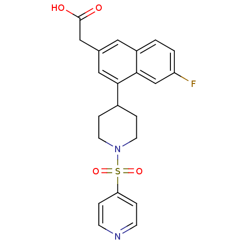 Chemical structure of BindingDB Monomer ID 119856