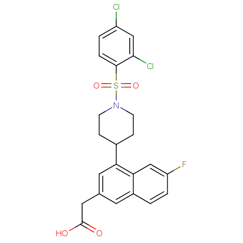 Chemical structure of BindingDB Monomer ID 119862