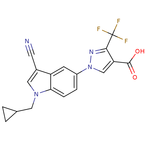 Chemical structure of BindingDB Monomer ID 121546