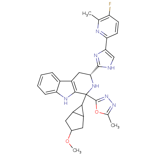 Chemical structure of BindingDB Monomer ID 124131