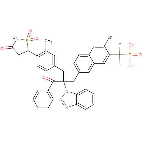 Chemical structure of BindingDB Monomer ID 124213