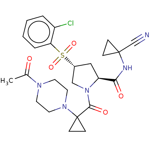 Chemical structure of BindingDB Monomer ID 129698