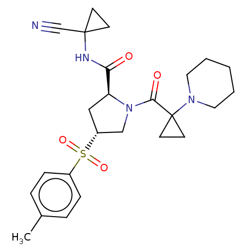 Chemical structure of BindingDB Monomer ID 129711