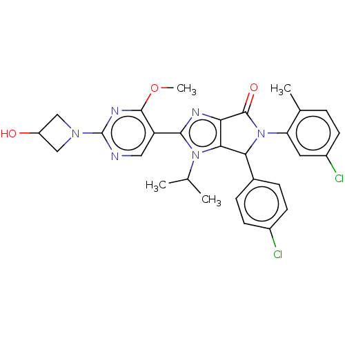 Chemical structure of BindingDB Monomer ID 129782