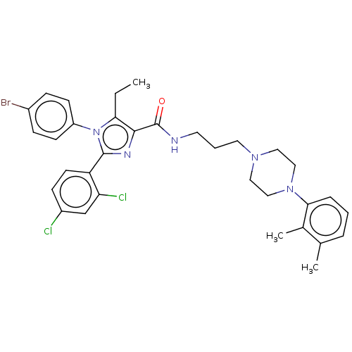 Chemical structure of BindingDB Monomer ID 131889