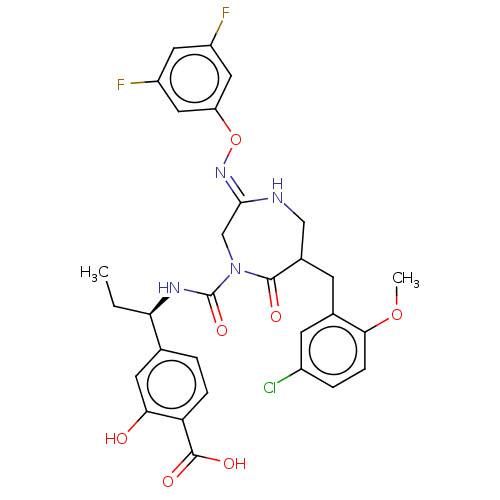 Chemical structure of BindingDB Monomer ID 134269