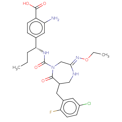 Chemical structure of BindingDB Monomer ID 134281