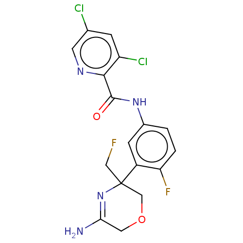 Chemical structure of BindingDB Monomer ID 134375