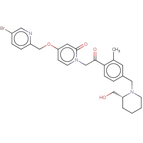 Chemical structure of BindingDB Monomer ID 142116