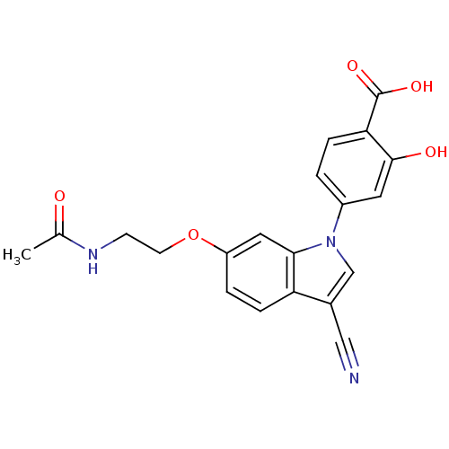 Chemical structure of BindingDB Monomer ID 152996