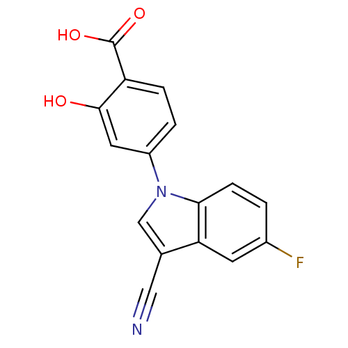 Chemical structure of BindingDB Monomer ID 153045