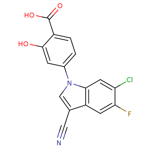 Chemical structure of BindingDB Monomer ID 153047