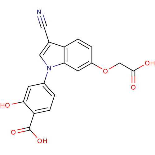 Chemical structure of BindingDB Monomer ID 153069