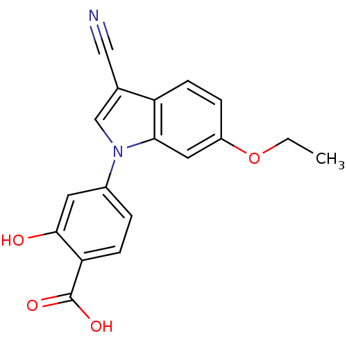 Chemical structure of BindingDB Monomer ID 153076