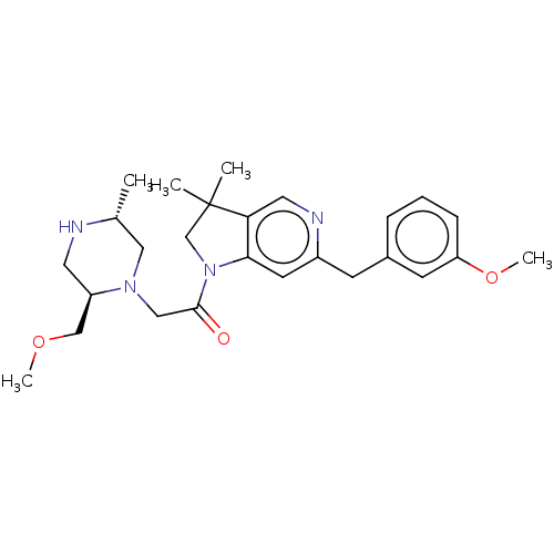 Chemical structure of BindingDB Monomer ID 156038