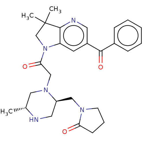 Chemical structure of BindingDB Monomer ID 156136