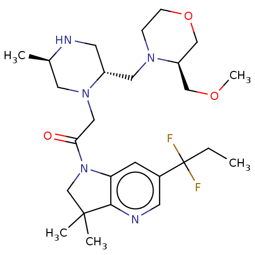 Chemical structure of BindingDB Monomer ID 156205