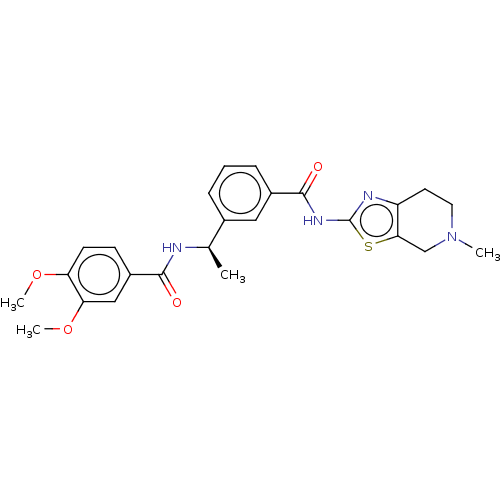 Chemical structure of BindingDB Monomer ID 169564