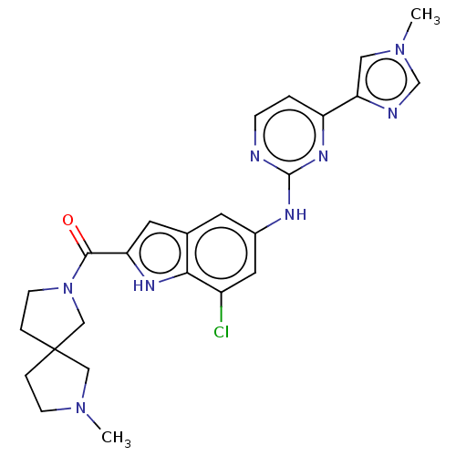 Chemical structure of BindingDB Monomer ID 172952