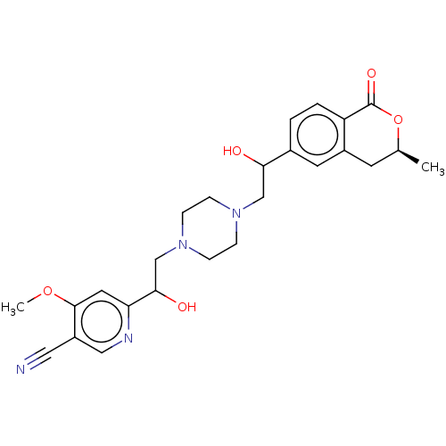 Chemical structure of BindingDB Monomer ID 181754