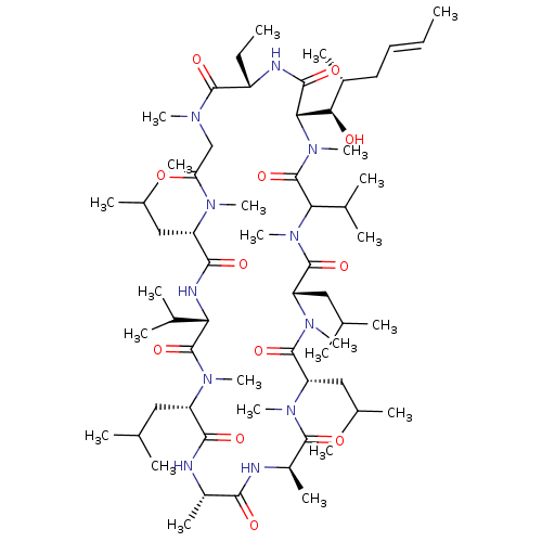 Chemical structure of BindingDB Monomer ID 181796