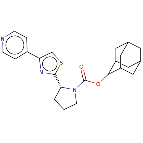Chemical structure of BindingDB Monomer ID 186133