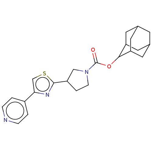 Chemical structure of BindingDB Monomer ID 186134