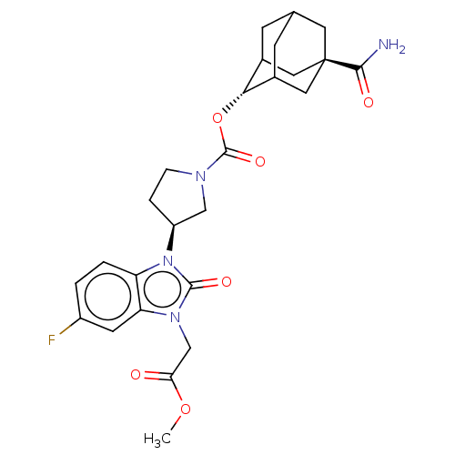Chemical structure of BindingDB Monomer ID 186156
