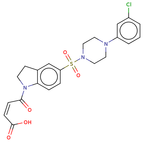 Chemical structure of BindingDB Monomer ID 189409